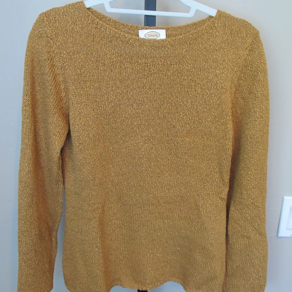 Talbots Made In Italy Linen Blend Sweater Very Versat… - Gem
